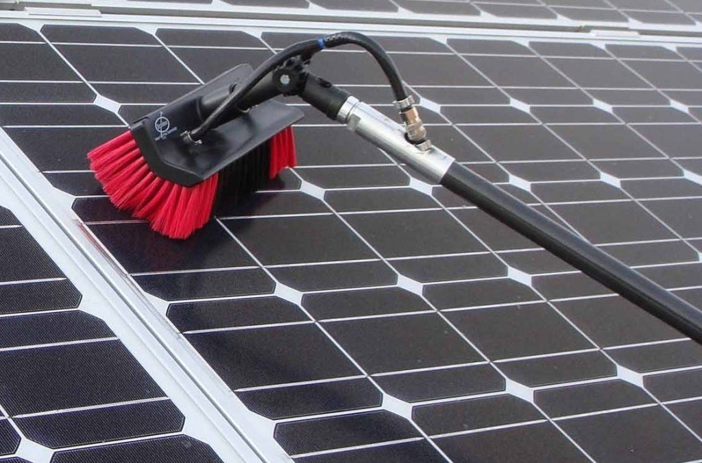 Why is it essential to keep solar panels clean?